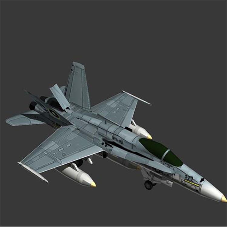 延平3D舰载战斗机模型